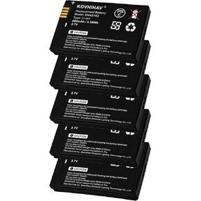 (5 pack) Updated BT60 Two-Way Radio Battery for HKNN4014 HKNN4014A CLP series radios