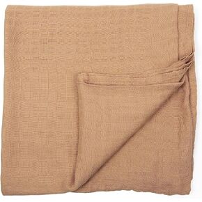 Ninni Co. Baby Swaddle Blanket – 100% Viscose Bamboo Muslin Blanket – Unisex Swaddle Wrap – Soft Baby Blankets for Boys & Girls – Breathable & Skin Friendly – Newborn Blanket 47 x 47 inches (Maroon)