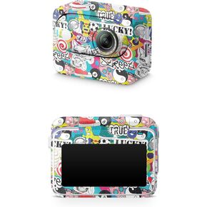 Skin Compatible with Insta360 GO 3 (2023) - Sticker Bomb - Premium 3M Vinyl Protective Wrap Decal Cover - Easy to Apply | Crafted in The USA by MightySkins