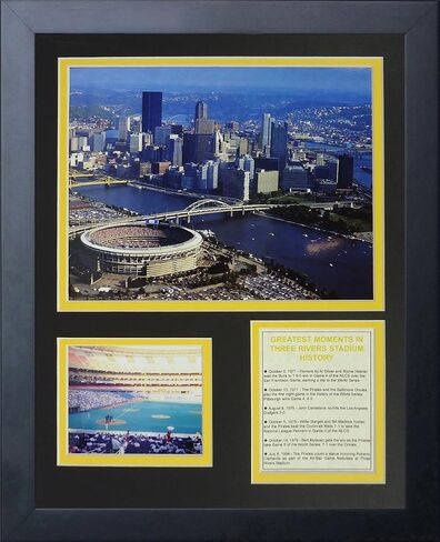 Legends Never Die "Cincinnati Reds Crosley Field Framed Photo Collage, 11 x 14-Inch, (11318U) in Saudi Arabia