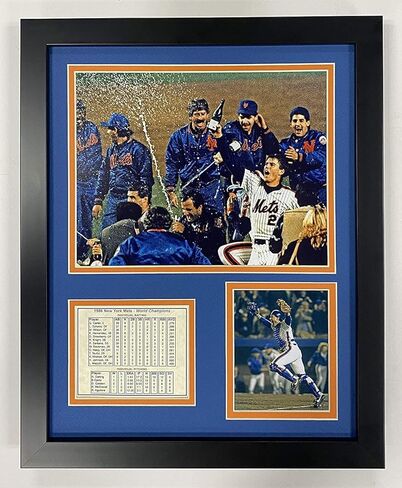 Legends Never Die "Cincinnati Reds Crosley Field Framed Photo Collage, 11 x 14-Inch, (11318U) in Saudi Arabia