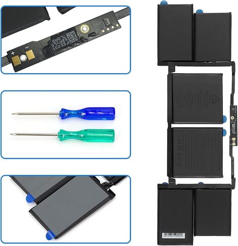 A2141 A2113 استبدال بطارية الكمبيوتر المحمول متوافق مع MacBook Pro 16 بوصة A2141 2020 2019 year، EMC 3347، BTO/CTO MVVL2LL/A MVVM2LL/A MVVJ2LL/A MVVK2LL/A 11.36 فولت 99.8 وات 8790 مللي أمبير في الساعة in Kuwait