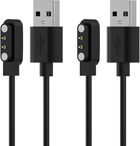 Charger Cable Compatible for MVEFOIT Y22/Wwzzey Y22/Smaiit Y22/BANLVS Y22/A-TGTGA Y22 Smart Watch Magnetic USB Charging Dock Cord Station Accessories - Pins' Gap 2.84mm in Saudi Arabia