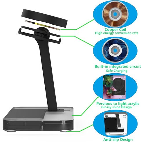 Galaxy Wacth Charger,Charging Dock for Galaxy Watch 6/6 Classic,Galaxy Watch 5/5 Pro Watch 4 Galaxy Watch 3 Charger,Galaxy Watch Active/Active 2 in Saudi Arabia