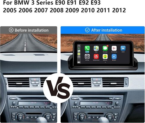 10.25 Inch Android Auto Radio for BMW 3 5 Series E90 E91 E92 E93 CCC Carplay Car Stereo Touch Screen Multimedia Audio Head Unit Idrive Stereo Rceiver Linux System Dsp 2005-2012 in Saudi Arabia