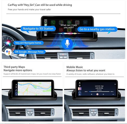 10.25 Inch Android Auto Radio for BMW 3 5 Series E90 E91 E92 E93 CCC Carplay Car Stereo Touch Screen Multimedia Audio Head Unit Idrive Stereo Rceiver Linux System Dsp 2005-2012 in Saudi Arabia