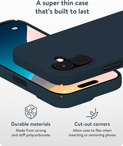 Mous for iPhone 16 Pro Max Case Clear MagSafe Compatible - Super Thin 2.0 - Transparent Slim Magnetic Phone Cover in Kuwait