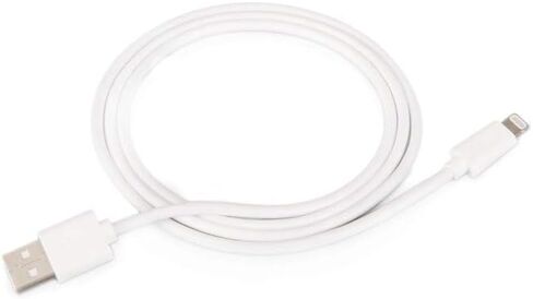 كابل USB إلى Lightning بطول 3 قدم باللون الأبيض in Kuwait