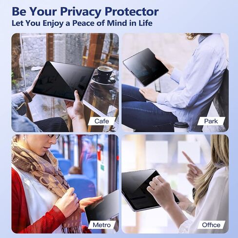 TiMOVO 1 Pack Privacy Screen Protector for iPad Pro 11 (4th/3th/2th/1st, 2022/2021/2020/2018)/ iPad Air 5 / Air 4 10.9 (5th/4th, 2022/2020), Anti-Spy Tempered Glass, 9H Hardness, Bubble Free in Saudi Arabia