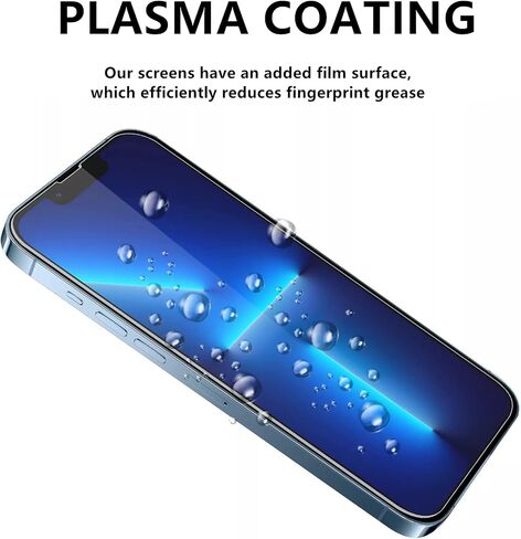 عبوتان من واقي الشاشة + واقي عدسة الكاميرا، متوافق مع iPhone 14 Plus 2022 Display 2022 مع عبوتين من واقي عدسة الكاميرا، حماية المستشعر، متوافق مع الجزيرة الديناميكية، صديق للحافظة in Saudi Arabia
