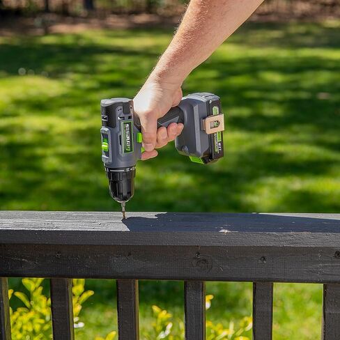 Genesis G20MAX 20V مثقاب مطرقي لاسلكي 1/2 بوصة مع بطارية وشاحن 2.0 أمبير، ظرف تصعيد معدني بالكامل، نطاق سرعتين، وضمان لمدة عامين in Kuwait