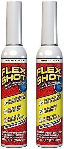مادة لاصقة مطاطية مانعة للتسرب من فليكس شوت، 8 أونصة، أبيض in Kuwait