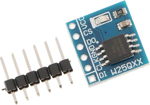 5 Pcs W25Q64 Flash Memory Module 64Mbit 8MByte Module 2.7-3.6V DataFlash SPI Interface in Saudi Arabia