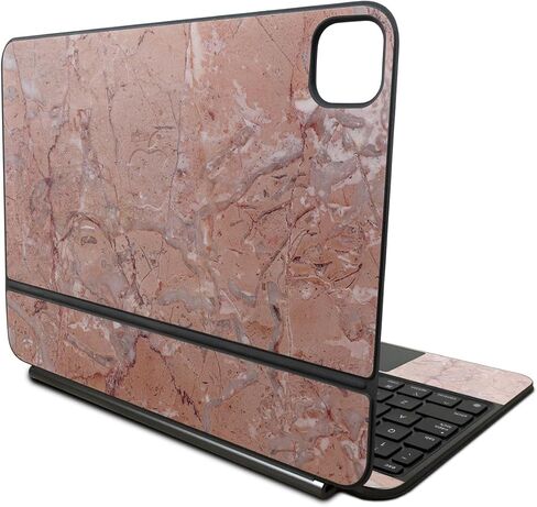 غلاف من ألياف الكربون متوافق مع لوحة مفاتيح Apple Magic Keyboard لجهاز iPad Pro مقاس 11 بوصة (M4) 2024 - الزرافة - غطاء لاصق واقٍ من الفينيل 3M ممتاز - سهل الاستخدام | صُنع في الولايات المتحدة الأمريكية بواسطة MightySkins in Saudi Arabia