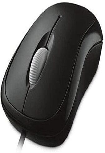 ماوس USB بصري أساسي L2 من Microsoft لأجهزة Mac/Win EN/XC/XD/XX - أسود (P58-00063) in Saudi Arabia