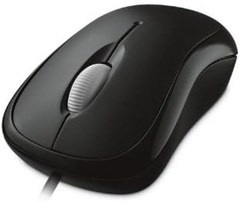 ماوس USB بصري أساسي L2 من Microsoft لأجهزة Mac/Win EN/XC/XD/XX - أسود (P58-00063) in Saudi Arabia