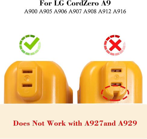 EAC63382201 بطارية ليثيوم أيون بديلة لـ LG Cordzero A9 A9 + A907 A912PM A916 892 043 in Saudi Arabia