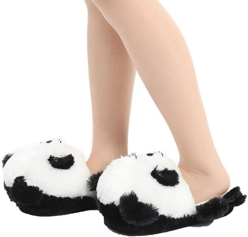 Millffy Kawaii Plush Duck Slippers cute novelty Warm winter teen slippers fun adult animal slippers for women Slides in Saudi Arabia
