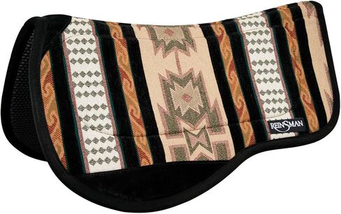 Reinsman Durable Contoured Trail Saddle Pad for Horse - Tacky Too Bottom, Corral Beige in Saudi Arabia