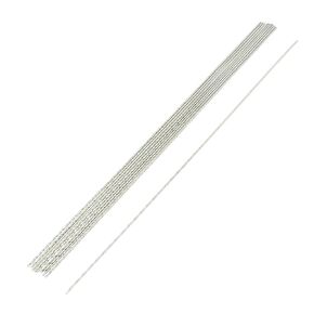uxcell 20Pcs Twist Drill Bit Set 1.5mm Diamond High Speed Steel (HSS) Straight Shank for Ceramic Jewelry sea Glass, Silver