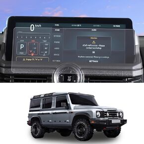 Car Center Control Touchscreen Navigation Screen Protector GPS Screen Protector Foils Compatible with Ineos Grenadier 2020-2024 Tempered Glass Protective Film for Navigation Screen