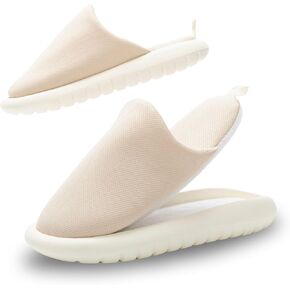 Detachable Machine Washable Slippers - Comfortable Indoor Bedroom Slides for Women & Men, Cushioned Arch Support, Lightweight & Soft Wide Cushion Supportive Home Slipper for Ladies