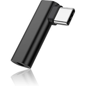 كابل سماعة رأس USB C إلى 3.5 مم، محول دونجل صوت Aux من النوع C ذكر إلى 3.5 مم أنثى، للأجهزة ذات واجهة النوع C (B)