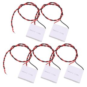 CNBTR 5Pcs 24V 6A Heatsink Thermoelectric Cooler Cooling Peltier Plate Module 40x40MM