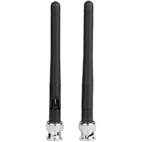 2PCS UHF Antenna with BNC Connector Black for Sennheiser EW100 EW300 EW500 G3 Receiver HM