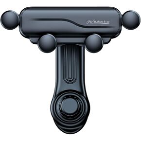Car Vent Phone Mount Gravity Cell Phone Holder Never Blocking Vent with Rotatable Swing Arm Hands Free Universal Extension Clip Air Phone Holder Car Fit for All Phones iPhone Samsung