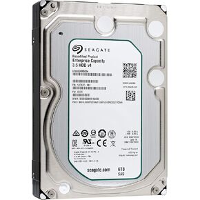 Seagate Enterprise Capacity 3.5 HDD| ST6000NM0034 | 6TB 7.2K RPM SAS 12Gb/s 128MB Cache 3.5' | 512n | Enterprise Hard Disk Drive for Hyperscale Applications (Renewed)