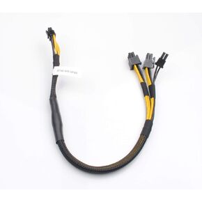 Heretom Mini 8 Pin to 6 Pin and 8 Pins GPU Power Cable Riser to GPGPU 0TR5TP TR5TP for Dell R740 R740xd