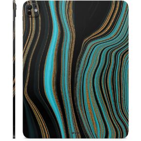 Skin Compatible with Apple iPad Pro 11 (M4) 2024 - Blue Canyon - Premium 3M Vinyl Protective Wrap Decal Cover - Easy to Apply | Crafted in The USA by MightySkins