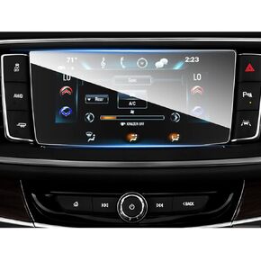 SHAOHAO for 2022 2023 2024 Buick Enclave Screen Protector Fit for 2018 2019 2020 2021 2022 2023 2024 Buick Enclave Accessories 8 Inch Touch Screen Protector 9H Glass Screen Protector Anti Fingerprint