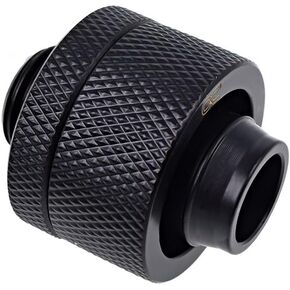 Alphacool 17238 Eiszapfen 19/13mm compression fitting G1/4 - deep black Water cooling Fittings