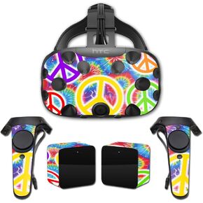 MightySkins Skin Compatible with HTC Vive Full Coverage - Peaceful Explosion | Protective, Durable, and Unique Vinyl Decal wrap Cover | Easy to Apply, Remove, and Change Styles | Made in The USA