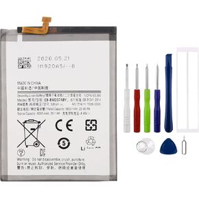 New Rechargeable Battery EB-BM207ABY Compatible with Galaxy M21 SM-M215 & Galaxy M30s SM-M307 & Galaxy M31 SM-M315 with Tools