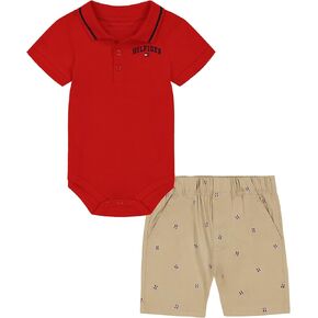Tommy Hilfiger Baby Boy's 2 Piece Polo Short Set