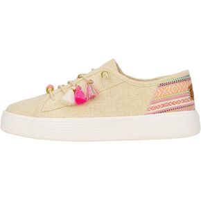 Hey Dude Women's Cody W Boho Mix Black/Multi Size 10 | Women's Shoes | Women Slip-on Sneakers | Comfortable & Light-Weight