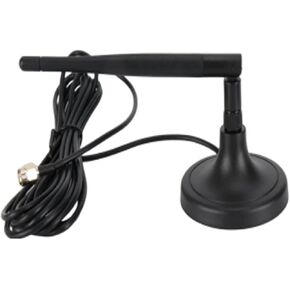 WiFi Antenna, 2.4GHz Strong Magnetic Base Antenna Extension Suitable for F-D3W
