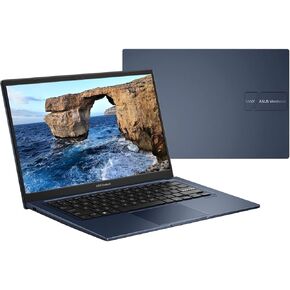 ASUS Vivobook 14" Laptop FHD Lightweight, 16GB RAM, 1TB PCIe SSD, Intel Core i3-1215U(Beat i5-1135G7), Chiclet Keyboard, WiFi 6E, Type-C, Camera, HDMI, Win 11, Quiet Blue, w/BWE Accessories