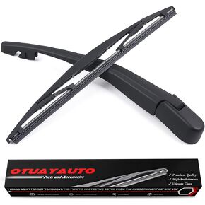 OTUAYAUTO 28780EL000 Rear Wiper Arm Blade Set - Replacement for 2007-2012 Nissan Versa