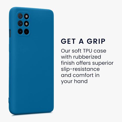 حافظة kwmobile متوافقة مع حافظة OnePlus 8T - غطاء هاتف نحيف واقٍ من السيليكون TPU - أخضر غابة in Saudi Arabia