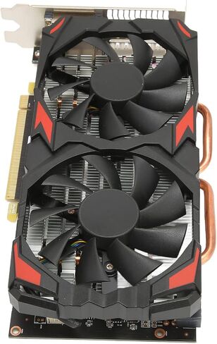 بطاقة رسومات الألعاب Sanpyl RX 580، بطاقة رسومات ألعاب الفيديو 8 جيجابايت GDDR5 256 بت، PCI Express 3.0x16، بطاقات فيديو للكمبيوتر GPU مع مروحة تبريد مزدوجة المروحة، 3 منافذ عرض، DVI in Saudi Arabia