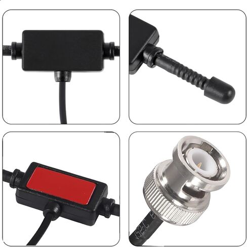 Police Radio Scanner Antenna Car Truck Adhesive Mount Ham Radio Mobile Scanner Antenna VHF UHF 20-1300MHz BNC Male Antenna in Saudi Arabia