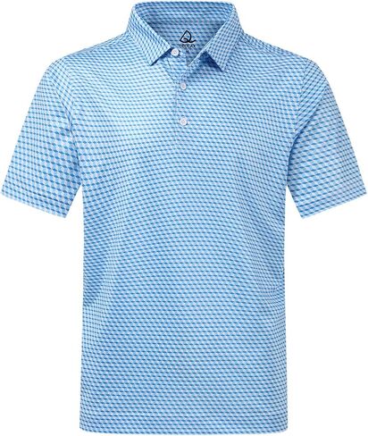 DEOLAX Mens Polo Shirts Fashion Print Mens Golf Shirt Dry Fit Mens Golf Polo Short Sleeve Quick Dry Funny Golf Shirt for Men in Saudi Arabia
