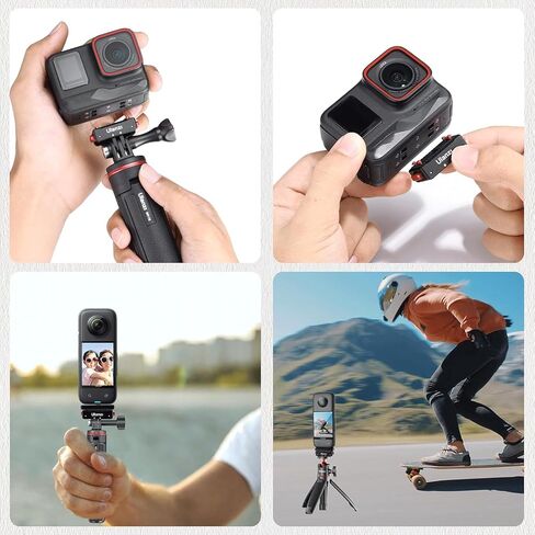 Ulanzi Quick Release Mount, Snap-On Magnetic 2 Prong Mount and 1/4 Thread Mount for Insta360 ACE/ACE PRO in Saudi Arabia