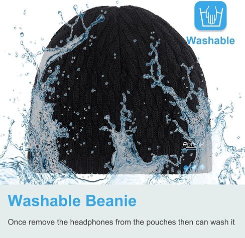 Bluetooth Beanie Hat Wireless Headphones Hands Free Stocking Stuffers in Kuwait