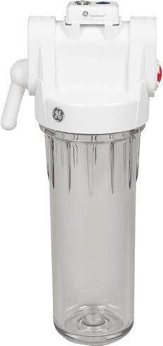 GE Whole House Water Filtration System | Reduces Sediment, Rust & More | Install Kit & Accessories Included | Filter Not Included | Replace Filter (FTHPM, FTHTM, FTHLM) Every 3 Months | GXWH50M in Saudi Arabia