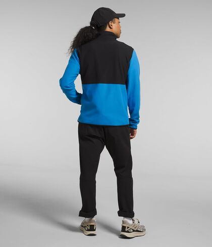 THE NORTH FACE Men's Alpine Polartec 100 Jacket, Shady Blue/TNF Black, Medium in Saudi Arabia
